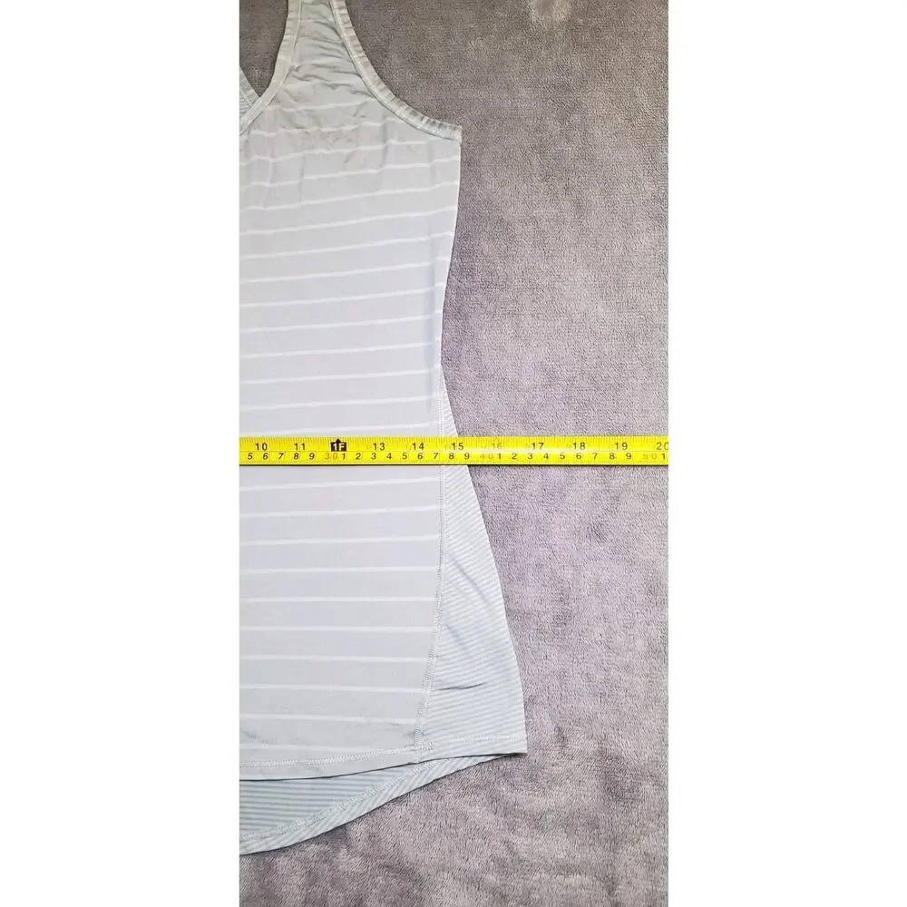 Athleta Size XS Women's Gray Athletic Sleeveless Stretch Tank Top Activewear Za3 - Picture 3 of 9
